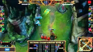 [VCSA Summer 2015] Gigabyte Full Louis vs Saigon Jokers