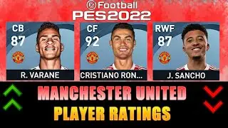 PES 2022 | MANCHESTER UNITED PLAYER RATINGS