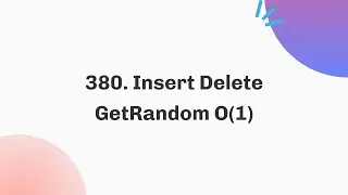 380. Insert Delete GetRandom O(1) | January | Java | C++