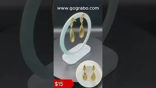 Stainless Steel Water Droplet Earrings &ndash; Stylish & Durable