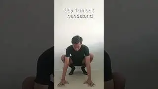day 1 unlock handstand, test power latihan frog stand #day #1 #hanstand #frogstand #calisthenics