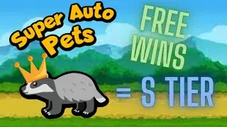 BADGER is the best unit in Super Auto Pets