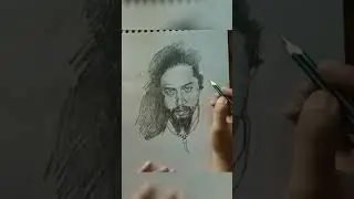 I Just Drew Myself | A #shorts version | #timelapse #Drawing | #shortsvideo #art #artist #myself