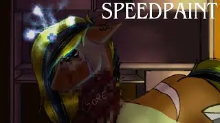 mlp speedpaint [gore] - 'you don't understand me....'