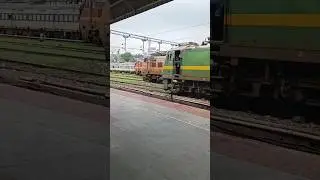 Indian railway loco pilot status beautiful three engine view