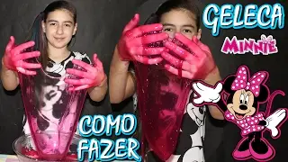 Amoeba Caseira da Minnie com Farinha Tapioca Como Fazer (DIY, Geleca, Gosma, Disney)