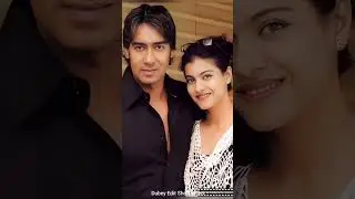 AjayDevganWith Wife KajolDevgan#shorts#ashortaday#tiktok#viral#ajaydevgan#kajol#transformationvideo