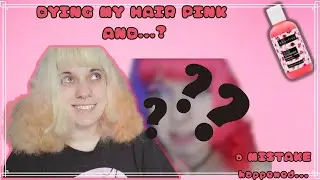 Dying my hair 🌸PINK🌸 and this happens....😱 (UBERLISS HAIR DYE REVIEW!✨)