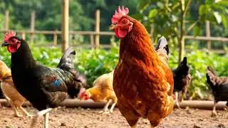 Vietnamese native chickens.#vietnam #chicken