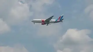 Raya Airways Boeing 767-200 Approach 