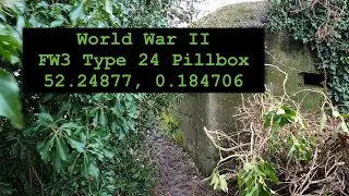 Search Mission: World War II FW3 Type 24 Pillbox at 52.24877, 0.184706 on Bike | Cambridge, UK