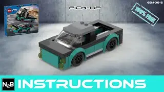 🚗 SECRET LEGO 60406 PICKUP TRUCK! (Alternate Build #5) - Step-by-Step Instructions #FREE