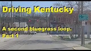 Driving Kentucky - A second Bluegrass Loop, Part 1 (ASMR)