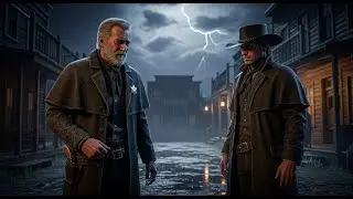 The Sheriff Buried His Son at Dawn&hellip; Then the Outlaw Rode Into Town That Night&rdquo;