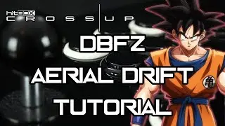 DBFZ Aerial Drift &mdash; Hit Box Cross|Up Tutorial