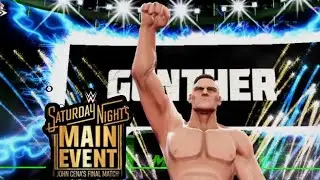Saturday Night Main Event / Gunther vs John Cena / Full Match / Wwe / Wwe MAYHEM / Sarftech Gamer 
