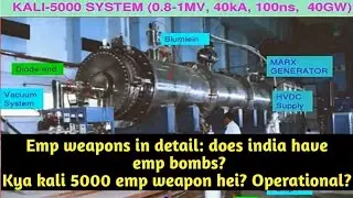 INDIAN EMP WEAPONS : DOES INDIA HAVE EMP WEAPONS, KALI 5000 OPERATIONAL?