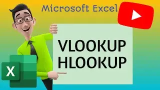 How to use Vlookup & Hlookup functions in Excel? | Vlookup function | Hlookup Function