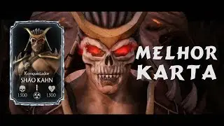 Ressuscitando Shao Kahn Konquistador: A Melhor Karta de Todas!!! MKX Mobile 1.15