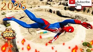 GTA 5 Water ragdolls | SPIDERMAN Jumps/Falls Compilation (Funny Moments) #01ragdoll