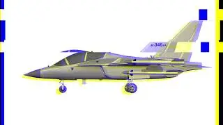 #M346FA - #Fighter #Attack #Light #Combat #Aircraft #VR / #AR / #low-poly #3d #model🔽