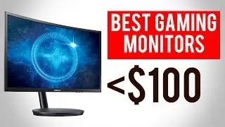Top 5 Gaming Monitors Under $100 2017 - Best Budget Gaming Monitors!