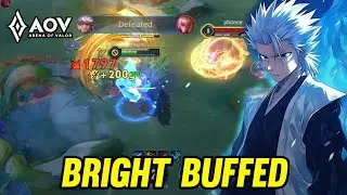 AOV : BRIGHT BUFFED NEW PATCH - ARENA OF VALOR LIENQUAN MOBILE ROV