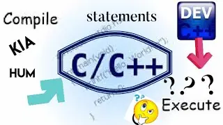 Can we use C statement in Dev C++ ?/ Programming with C++