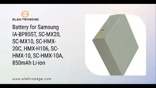 Battery for Samsung IA-BP85ST, SC-MX20, SC-MX10, SC-HMX-20C, HMX-H106, SC-HMX-10, 850mAh Li-ion