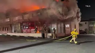 Downey Commercial Structure Fire