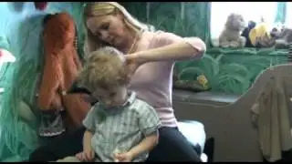 chiropractic adjustment for colic on infant using kst koren specific technique