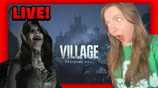 Blind Playthrough of Resident Evil Village Part 1! - LIVE!