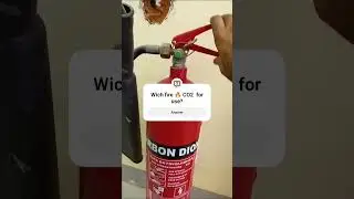 CO2 gas used for Wich type of fire