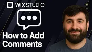 Как добавлять комментарии на сайт Wix Studio