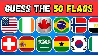 Guess the Flag Quiz: Only 1% Can Get a Perfect Score! 🌎 | Country Quiz 2024