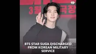 Suga, the seventh final member of BTS mandatory military service, has officially been discharged