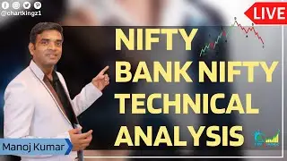 Nifty live analysis | Bank nifty live chart | Nifty bank nifty technical analysis