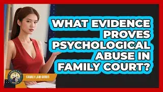 What Evidence Proves Psychological Abuse In Family Court? - Family Law Gurus