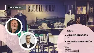 Bubbleroom - Bokslutskommunik&eacute; 2025
