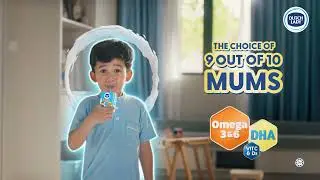 Mums choose Dutch Lady Omega 3*6 to help their kids learn and explore!