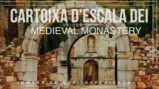 Silent Vlog | ABANDONED MEDIEVAL ABBEY: Cartoixa d'Escaladei [Virtual tour]