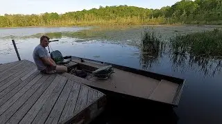 FIRST JON BOAT TRIP OF THE YEAR!!!! (BASS ACTION)