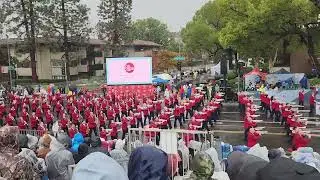 The Band Directors Marching Band 2026 Rose Parade Performance