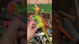 Hunting Jurassic World Toy Dinosaur Collection ASMR