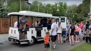 Cannon Hill Park Land Train Tour | Birmingham England UK 2024
