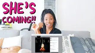 REACTING TO BLACKPINK LISA SOLO POSTER!! 😱 (BLACKPINK REACTION)