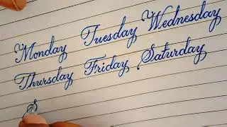Very neat cursive handwriting | how clean writing ever | calligraphy