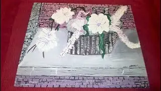 Easy Textured Flowers My Hearted Brain Content Demo #2