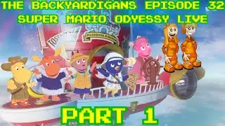 The Backyardigans Episode 32 Super Mario Odyessy LIVE Part 1