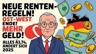 Rente 2025: 3,7 % mehr, neue Regeln & Ende der Ost-West-Unterschiede &ndash; Alle &Auml;nderungen erkl&auml;rt!